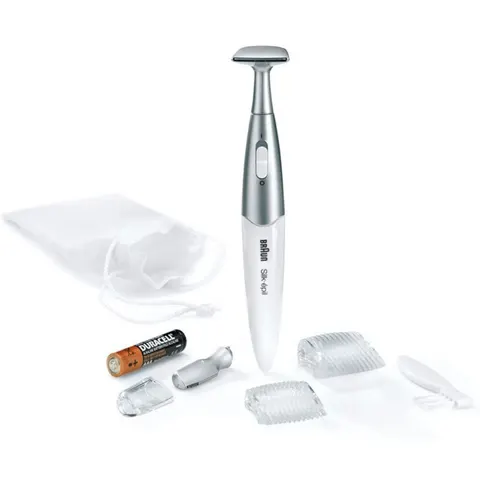 Braun FG1100 White Met 4 Extra's - Bikinitrimmer – afbeelding 1