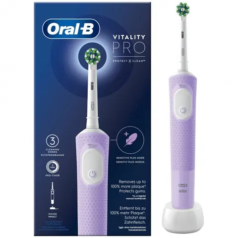 Oral-B Vitality Pro Cepillo Eléctrico Morado – imagen 1