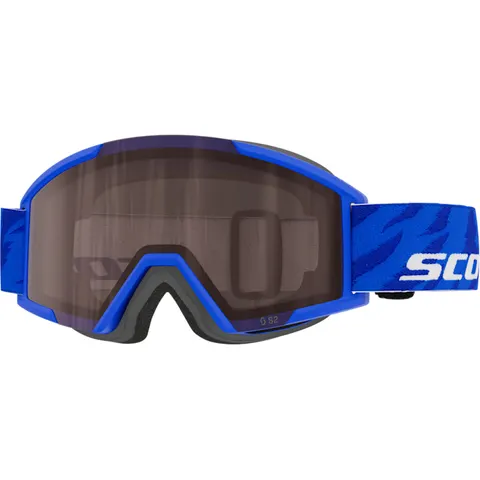 Scott Shield Pro Junior Skibrille Kinder Skibrille - Blue - White – Bild 1