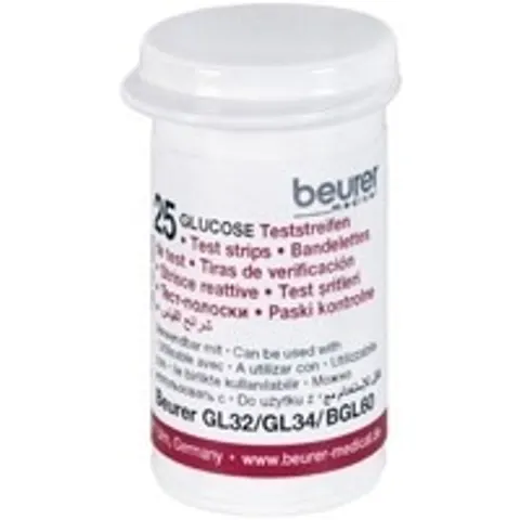Beurer Gl32/gl34/bgl60 Blutzucker-Teststreifen – Bild 1