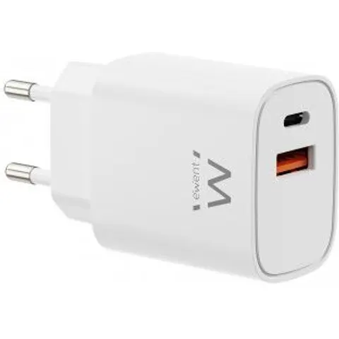 Ewent EW1326 - USB-C + USB-A - 30W - Blanco – imagen 1