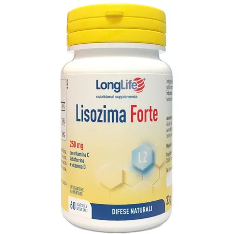 long life Longlife lisozima forte 60 capsule – immagine 1