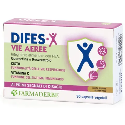FARMADERBE Srl DIFES X VIE AEREE 30CPS – immagine 1