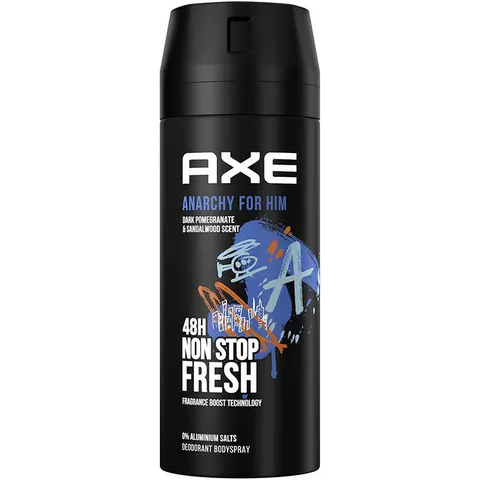 Axe - Deodorant Bodyspray - 48hrs Fresh - Anarchy for Him - 150 ml – afbeelding 1