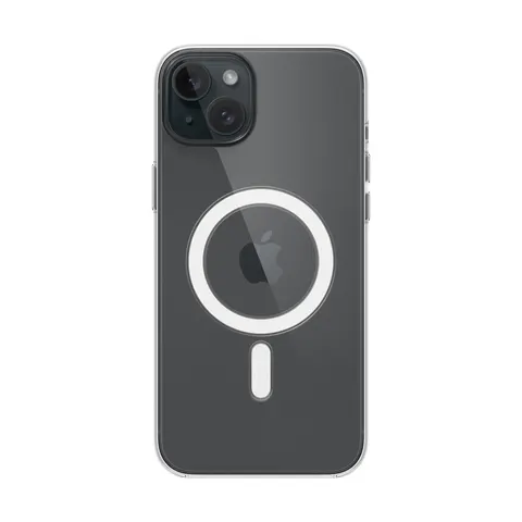 Apple Clear Case mit MagSafe für iPhone 15 Plus, transparent – Bild 1