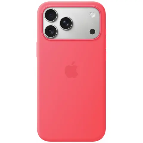 Apple iPhone 17 Pro Max Silikon Case mit MagSafe, Guavepink – Bild 1