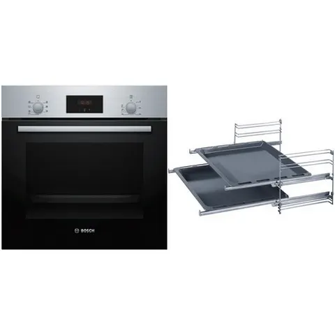 Bosch HBF133GR0 Backofen 66 l A Edelstahl – Bild 1