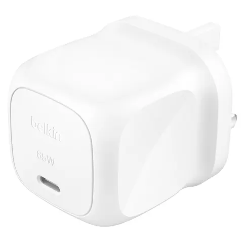 Belkin 65W Compact USB-C Wall Charger - White – image 1