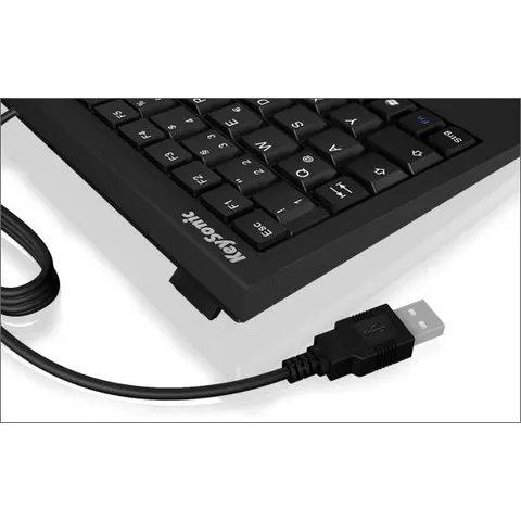 KeySonic Mini-TAS Smart-Touchpad SoftSkin, BK, ACK-540U+(UK) – Bild 1