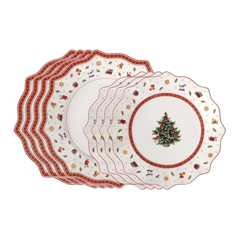 Villeroy & Boch Toy's Delight Teller-Set, 8-teilig – Bild 1