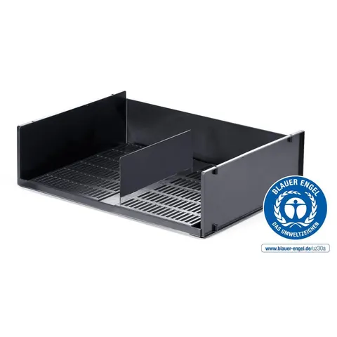 Durable OPTIMO Plastic Stackable Letter Tray File A3 & A4 Grey – image 1