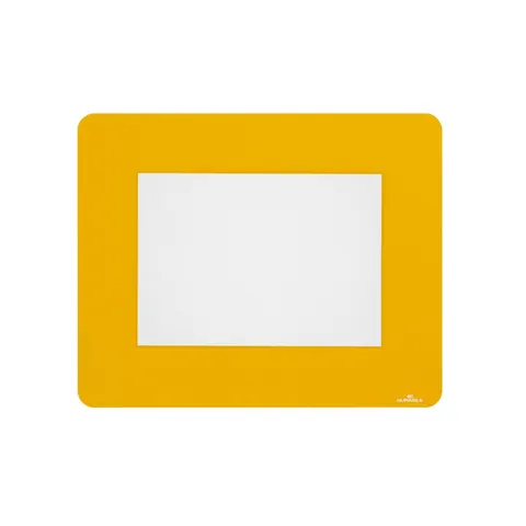 DURABLE 180704 - Adhesive marking, A5 window, removable, yellow, 10 units – image 1