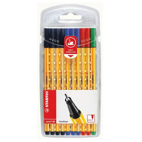STABILO Fineliner point 88, 10er Office-Etui – Bild 1