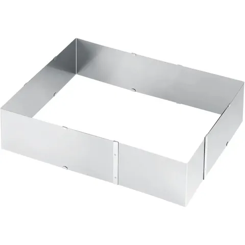 Backform GEFU "Uno Eckig", schwarz, Edelstahl, Küchenformen, Backform schwarz Einheitsgrösse – Bild 1