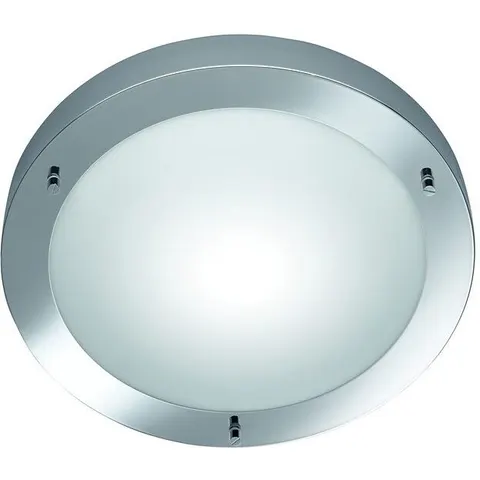 Condus Modern Bathroom Ceiling Light Chrome IP44 – image 1