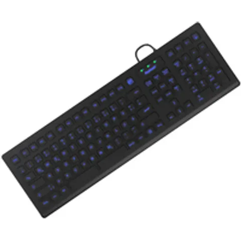KEYSONIC 60529 - Keyboard, USB, black – image 1
