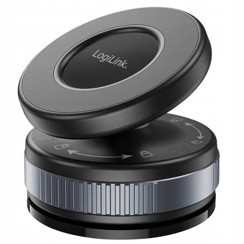 LogiLink Smartphone-Magnethalter, schwarz – Bild 1
