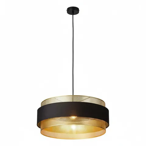 OSRAM Hängelampe Decor Hornet, schwarz/gold, E27 – schwarz, gold – Bild 1