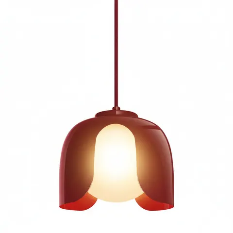 OSRAM DECOR Corolle Pendelleuchte E27 Rot – Bild 1