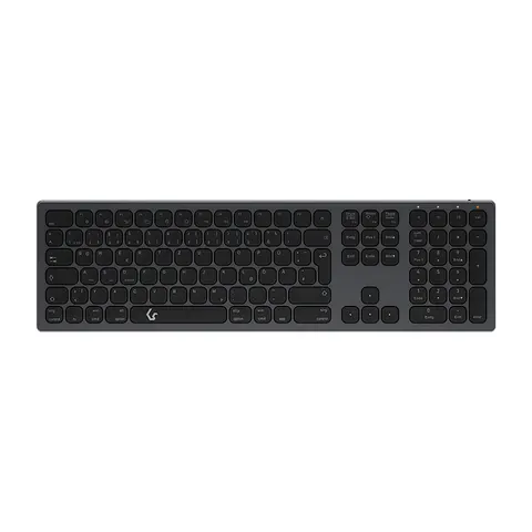 KeySonic KSK-8023BTRF (DE) keyboard – Anthrazit – Bild 1