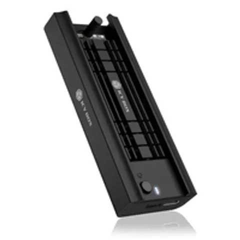 ICY BOX IB-180MC-C31 SSD-Gehäuse Schwarz M.2 – Bild 1