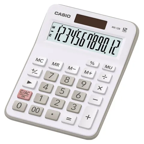 Casio MX-12B-WE calculator – image 1