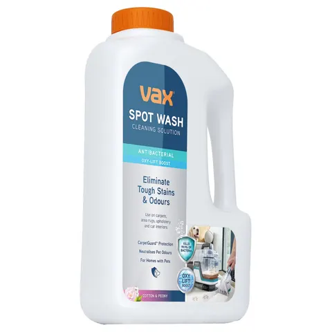 Vax SpotWash Antibacterial 1.5L Spot Cleaning Solution – image 1