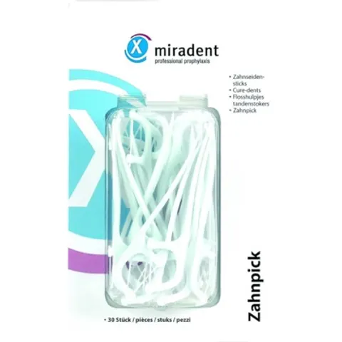Miradent Zahnpick Zahnseidensticks – Bild 1
