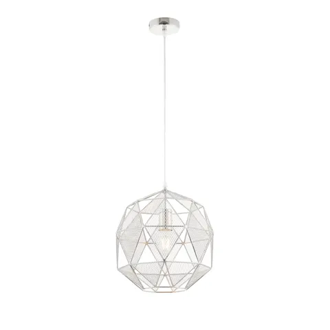 Endon Hex Pendant Light Chrome Plated – image 1