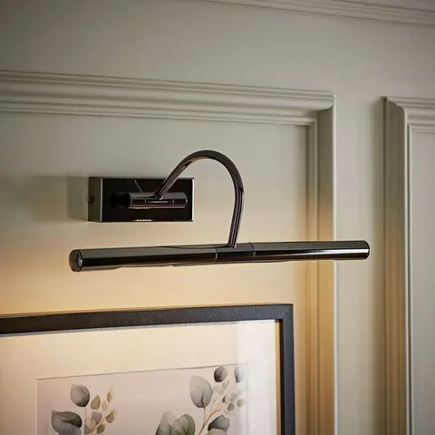 ValueLights Capri Adjustable Black Chrome Picture Wall Light Black – image 1