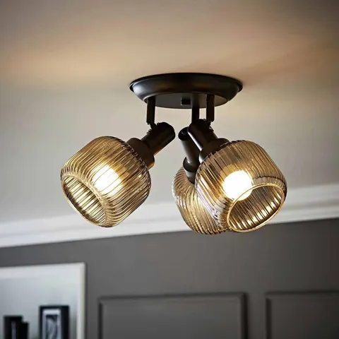 ValueLights Calpe Metal 3-Light Spotlight - Black – image 1