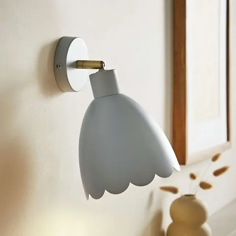 ValueLights Millie Metal Wall Light - Soft Blue – image 1
