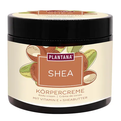 PLANTANA Shea Körpercreme mit Sheabutter + Vitamin E – Bild 1