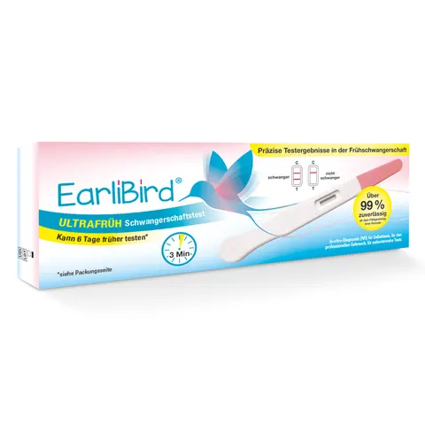 Earlibird Ultrafrüh Schwangerschaftstest Urin – Bild 1
