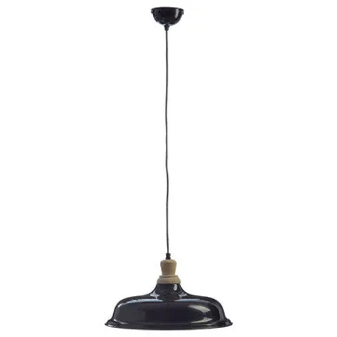 Interiors by premier black small pendant light – image 1