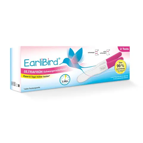 Earlibird Ultrafrüh Schwangerschaftstest Urin Do.p – Bild 1