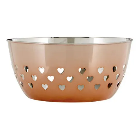 Hearts Design Rose Gold Bowl Multi – image 1