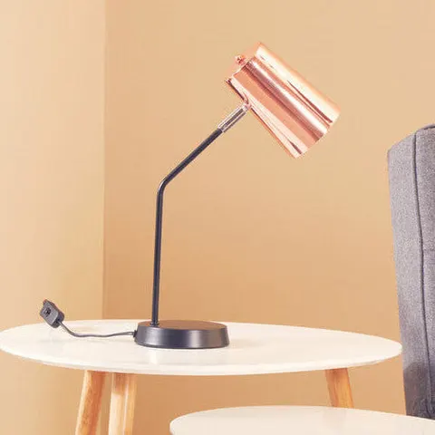 Bart Copper Desk Lamp – image 1