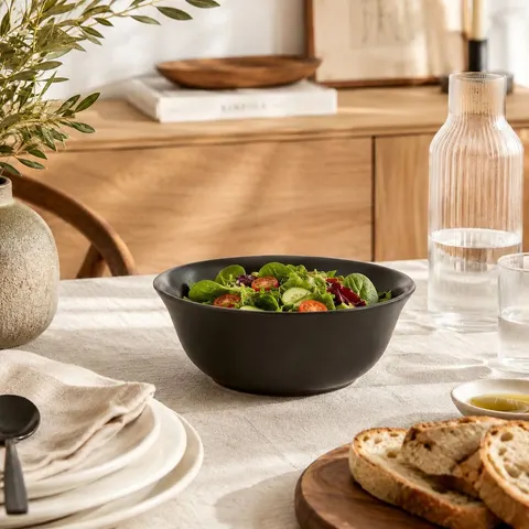 Hygge Medium Black Bowl – image 1
