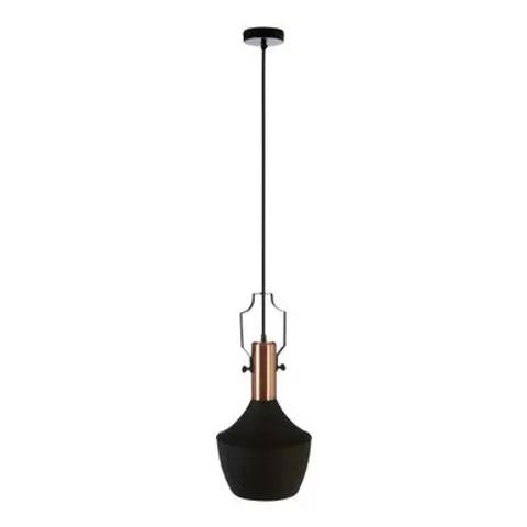 Orsina Medium Pendant Light in Black and Copper – image 1