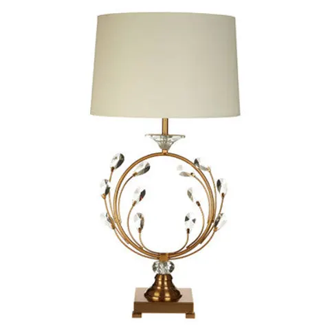Interiors by Premier Table Lamp Gold – image 1