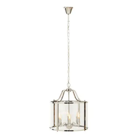 Orsina 6 Bulb Chrome Pendant Light – image 1