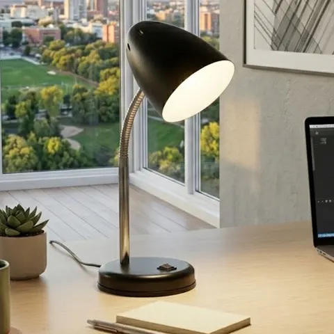 Matte Black Desk Lamp | Flexi – image 1