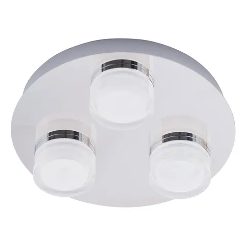 Amalfi 4000k LED Bathroom Ceiling Light Chrome IP44 – image 1