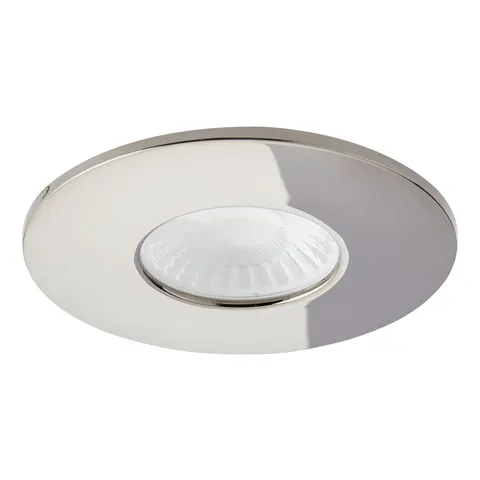 Rhom CCT FireRated LED Recessed Downlight Black Chrome IP65 – image 1
