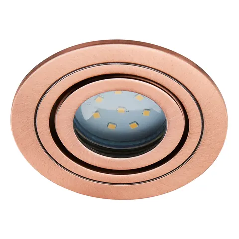 Spa Cali Tiltable Downlight in Brushed Copper – image 1