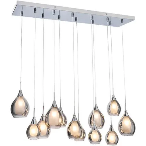 BHS Carmella Diner Smoke Ceiling Pendant – image 1