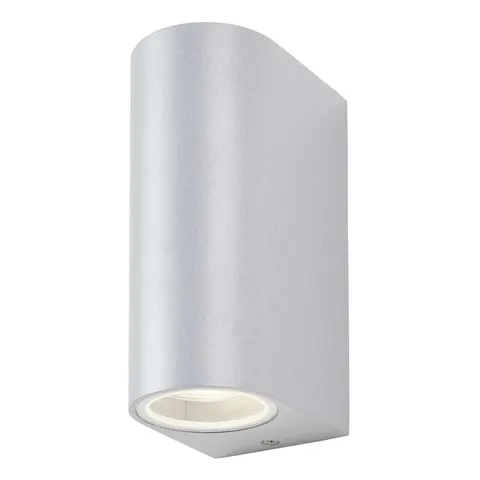 BHS Smithe Up and Down Outdoor Wall Light, Silver – image 1