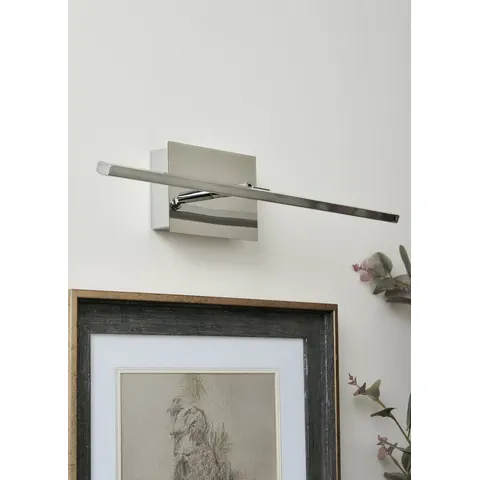 BHS Dougie Rechargeable Picture Wall Light Silver 1 – Chrome – image 1