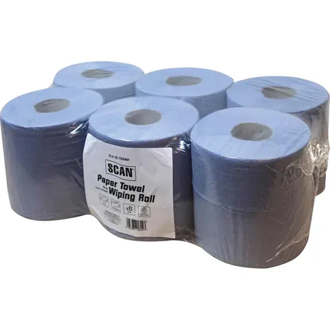 Scan 2 Ply Paper Towel Wiping Rolls – image 1